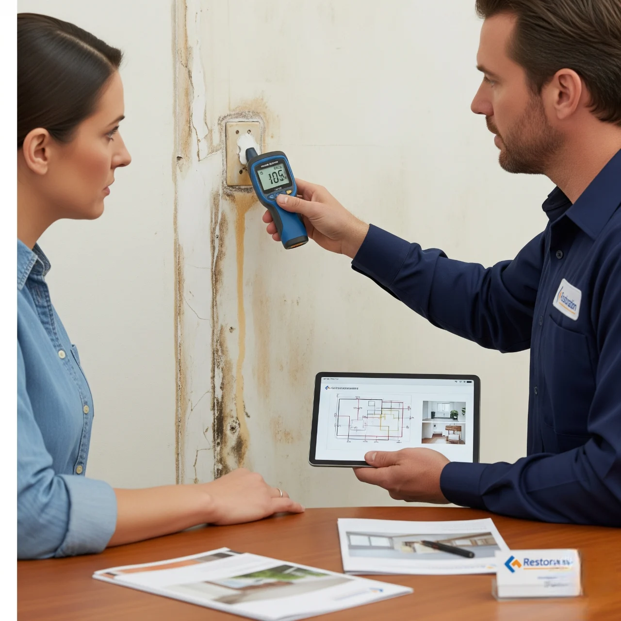 Professional mold inspection and moisture testing for remediation in Santa Rosa, CA